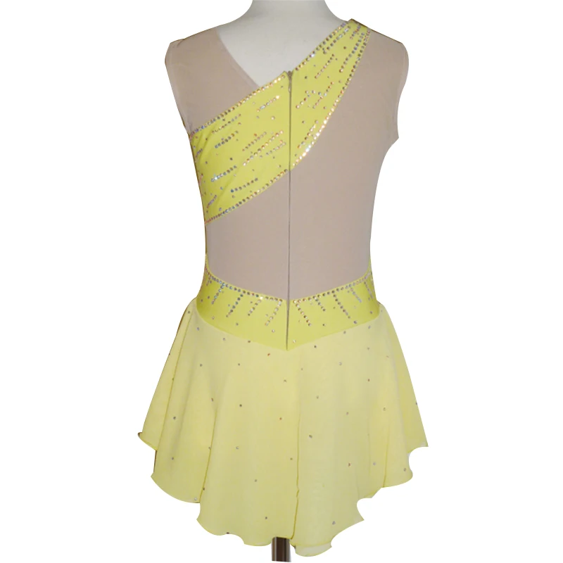 Индивидуальный костюм для катания на коньках платье ритмической гимнастики с