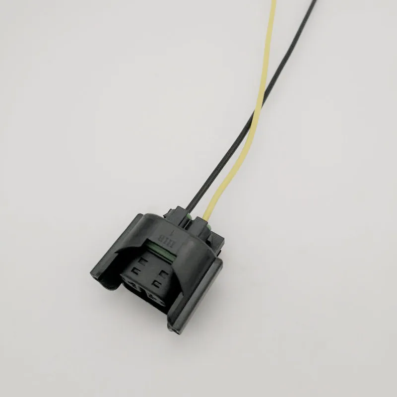 100 шт./лот 2 Pin/Way противотуманных фар разъем для лампы с отрезок провода кабель VW Audi