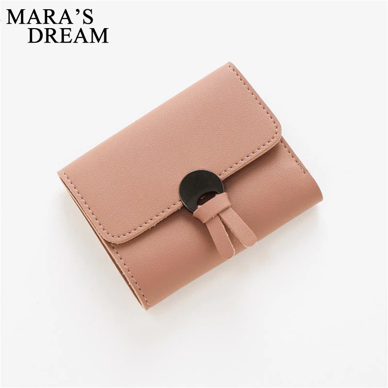 Кошелек Mara's Dream женский из искусственной кожи брендовый однотонный бумажник с