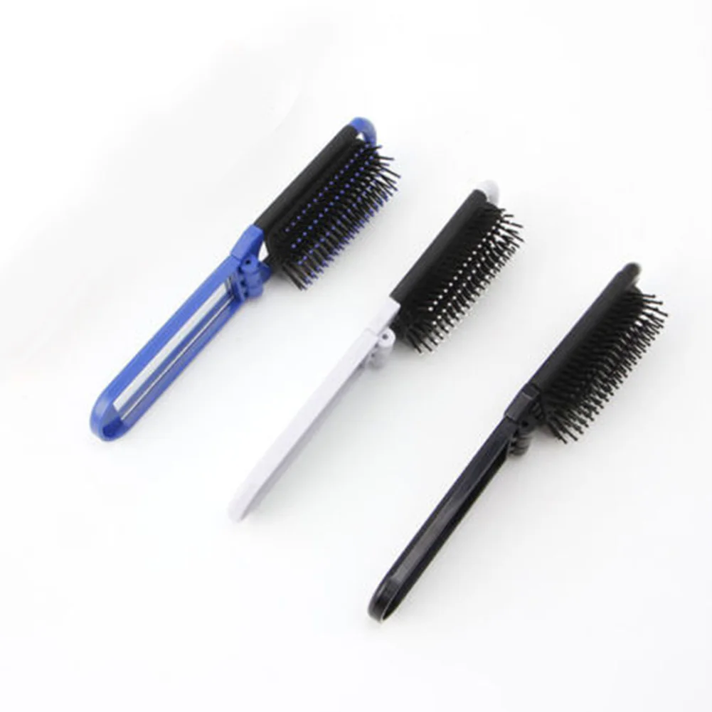 Складная Расчёска Портативная Антистатическая щетка для волос с компактное