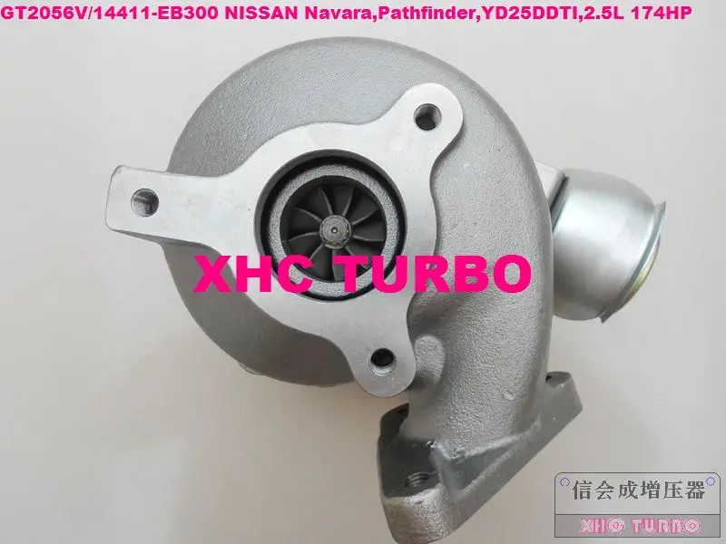 Турбокомпрессор GT2056V 751243-5002S 14411-EB300 для NISSAN Navara Pathfinder 2.5DI QW25/YD25DDTI 2.5L 174HP 2005-Новинка |