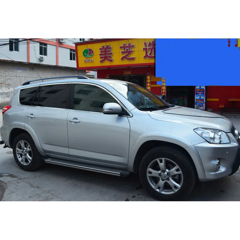 Lsrtw2017 304 нержавеющая сталь окна автомобиля планки для toyota rav4 2006 2007 2008 2009 2010 2011 2012