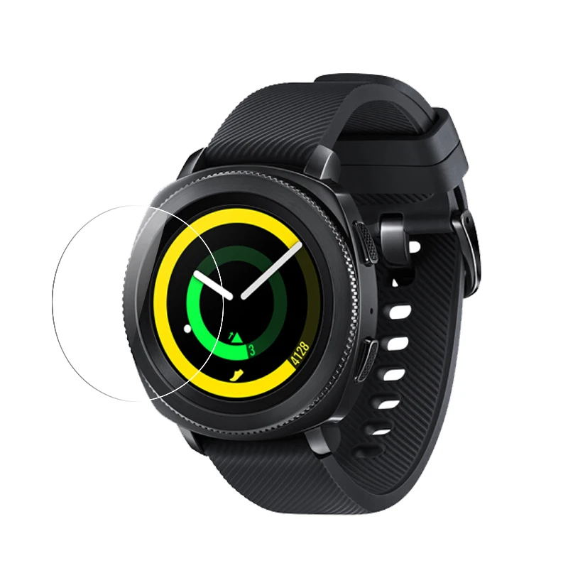 Для Samsung Gear Sport/Gear S4 защитная пленка из закаленного стекла для экрана 9H 2.5D