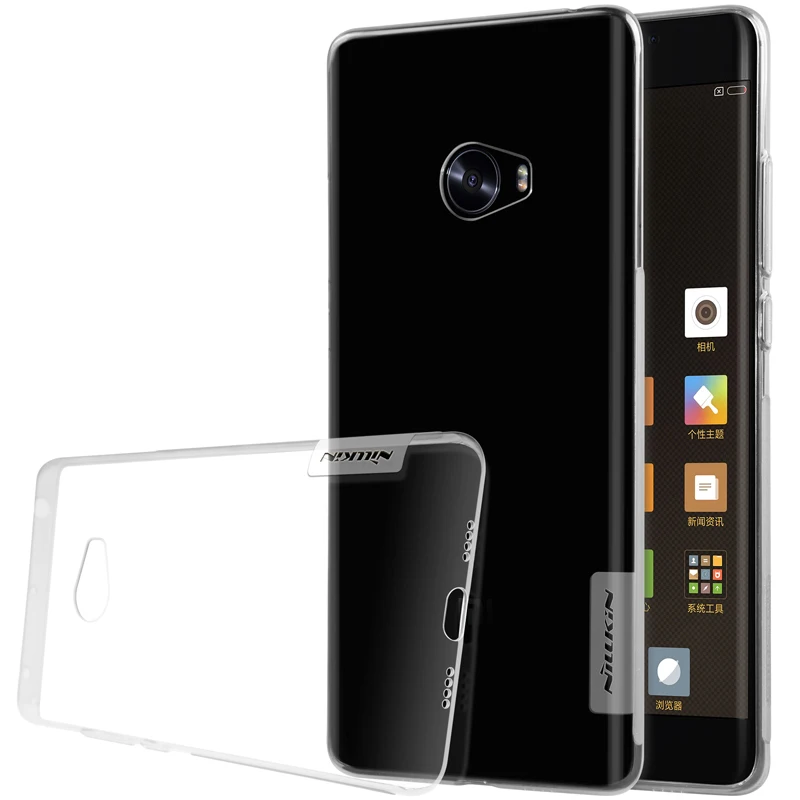 Чехол для Телефона Для Сяо Mi Note 2 ТПУ Мягкие прозрачные силиконовые тонкий задняя
