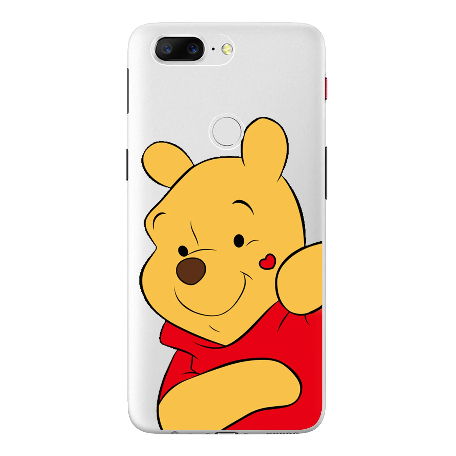 For Oneplus 5T Case Cover 6.01&quot Soft TPU Silicone Fundas Popular Cartoon Minnie Mickey Printed Protective Phone Back Shell |