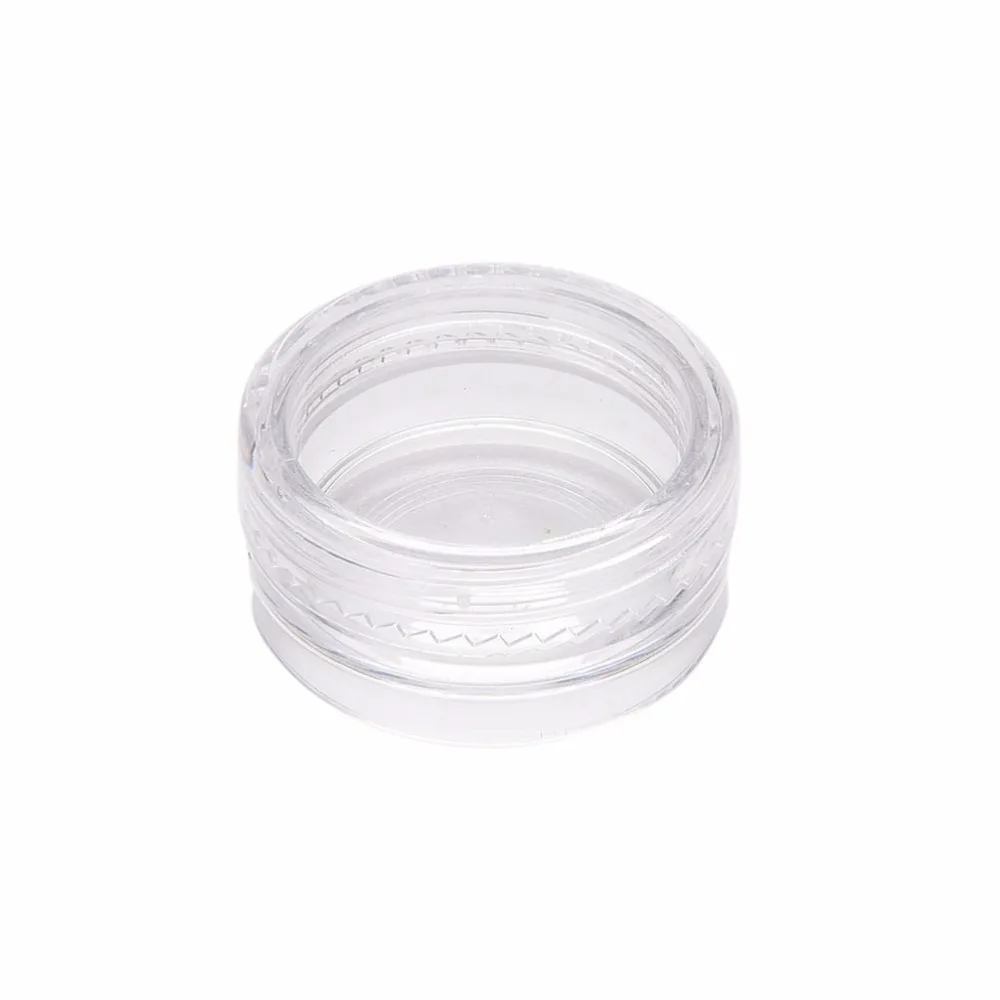 Портативный маленький прозрачный футляр для очков контейнер контактных линз