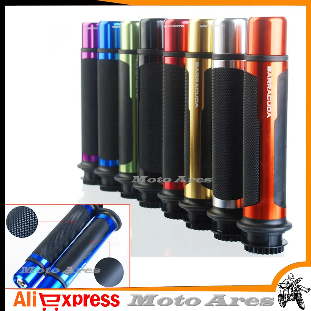 Горячая BARRACUDA 7/8 ''ручки мотоцикла cnc 22 мм для Yamaha Fz6 R1 R3 R6 R15 R25 YZF MT07 MT 09 Tmax 500 530 XJ6