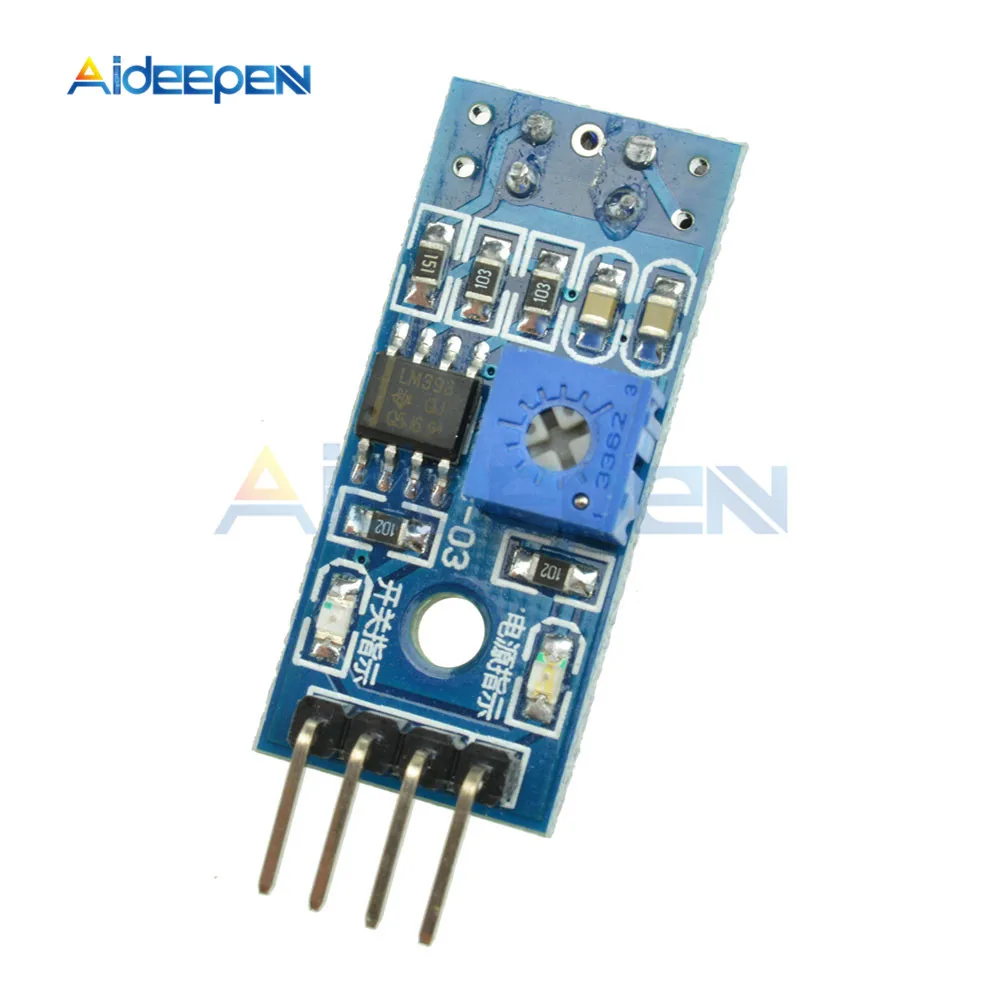 

TCRT5000 Infrared Reflectance Sensor Obstacle Avoidance Module Tracing Sensor Barrier Line Tracing Module