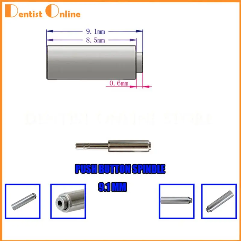 

3PCS 9.1mm Dental Spindle for Dental High Speed handpiece Cartridge