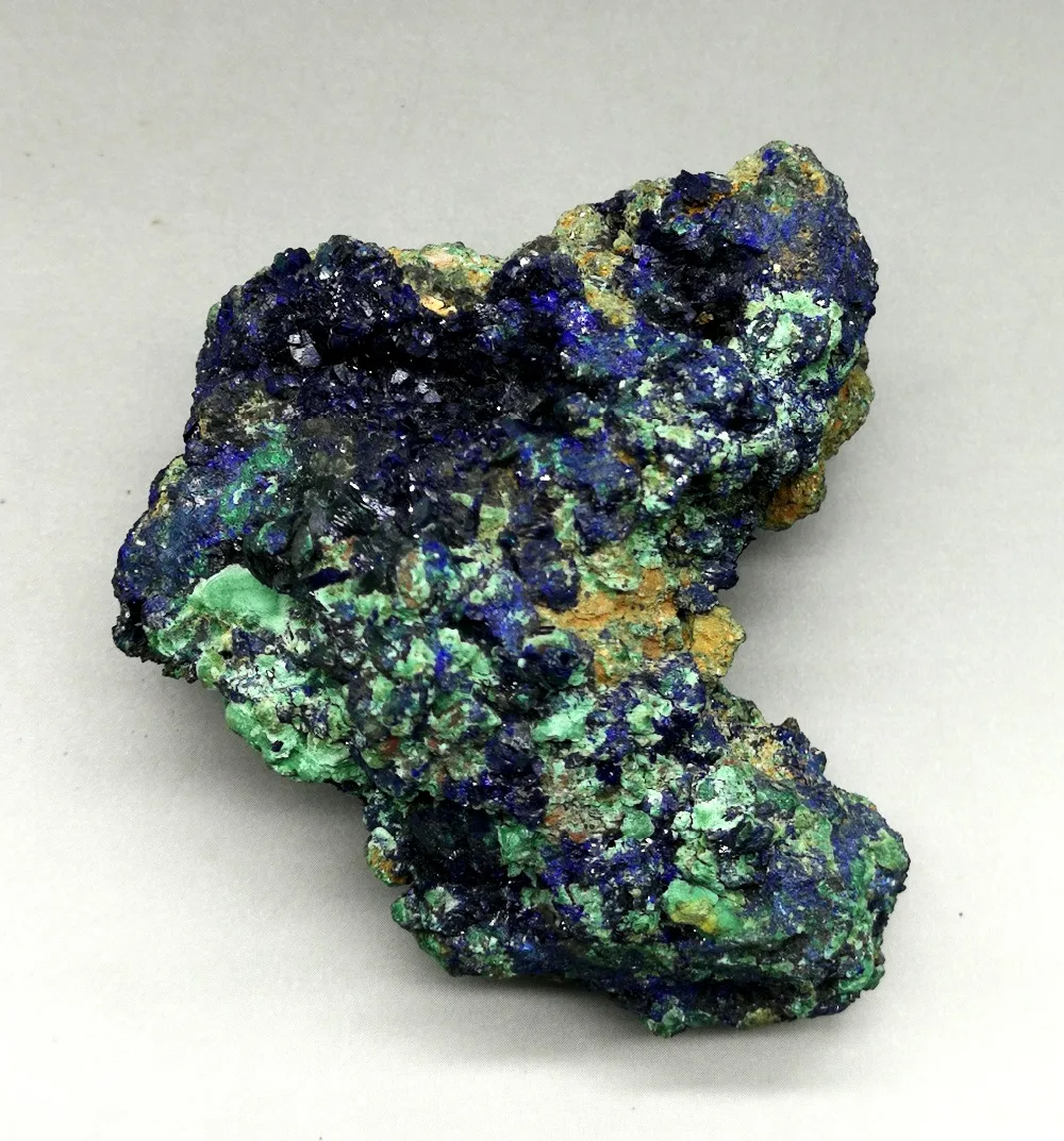 98 г натуральный камень и кристалл azurite/Малахитовый симбиотический минеральный