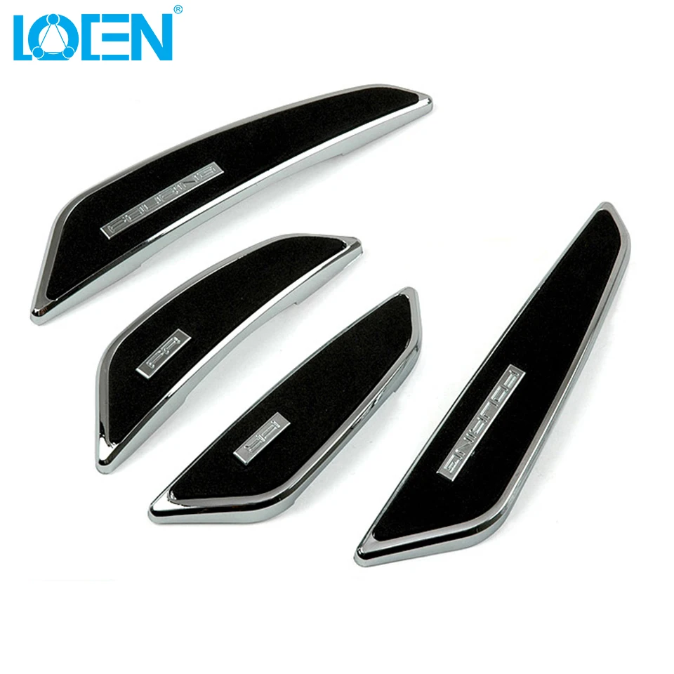 LOEN 4 шт. Автомобильная наклейка защита двери боковые края Защитная Наклейка s для