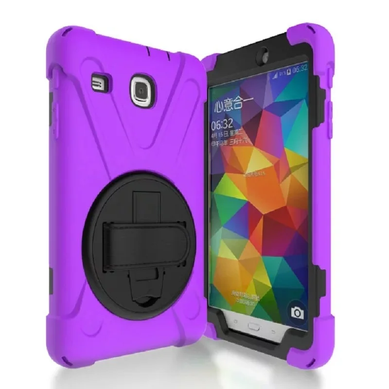 Чехол для samsung Tab E T377V сверхмощный противоударный Гибридный чехол T377P|cover for samsung|cover