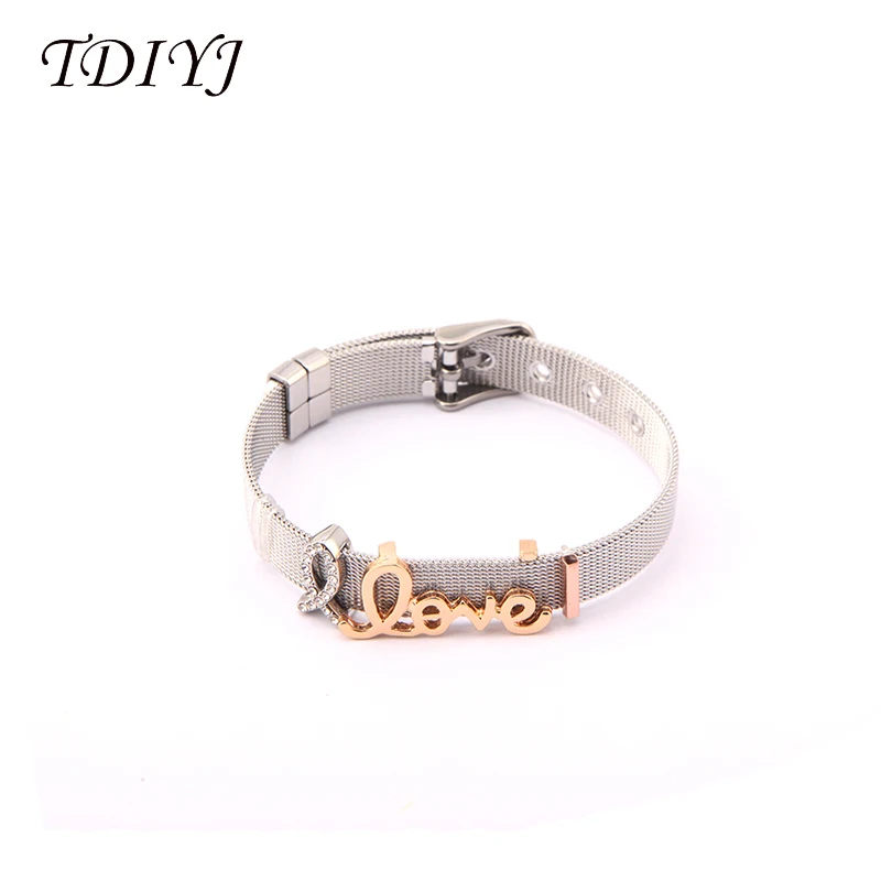 TDIYJ Jesus Fish Love скользящие шармы для самостоятельного изготовления украшений