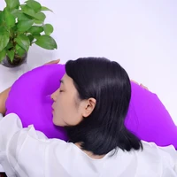 portable inflatable pillow pvc nylon ultralight air pillows for camping sleep cushion travel beach car plane head rest pillows