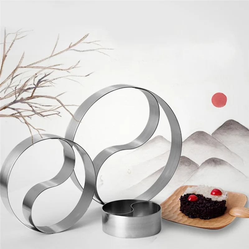 Многофункциональная домашняя рисовая форма для торта Tai Chi круглая креативная
