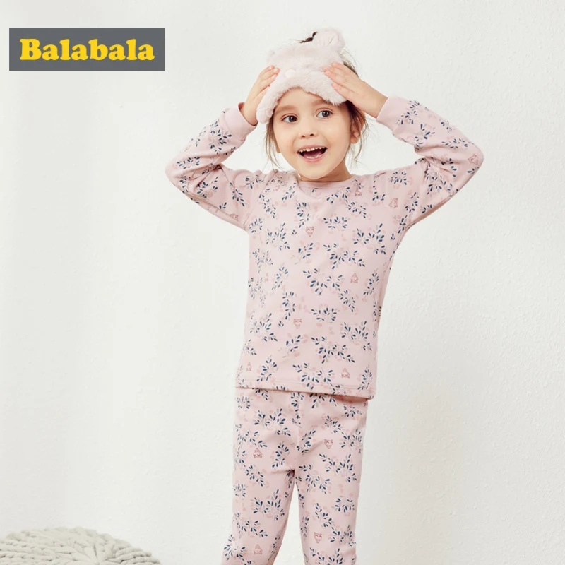 Комплект из 2 предметов для маленьких девочек Balabala хлопковая рубашка с длинными