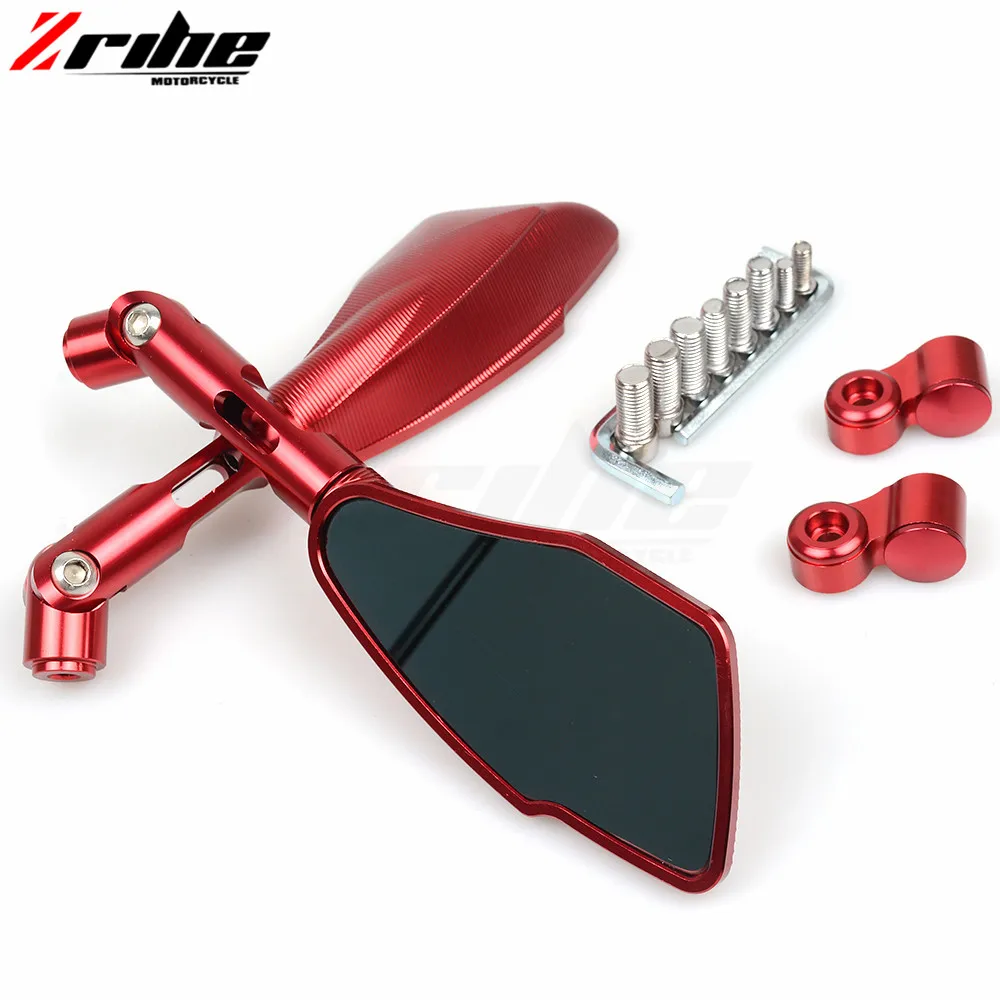 Черный Зеркала заднего вида мотоцикла для Honda CBR600RR CBR 600 RR 2003 2004 2005 2006 2007 2008 2009 2010 2011 CBR1000RR 04-07