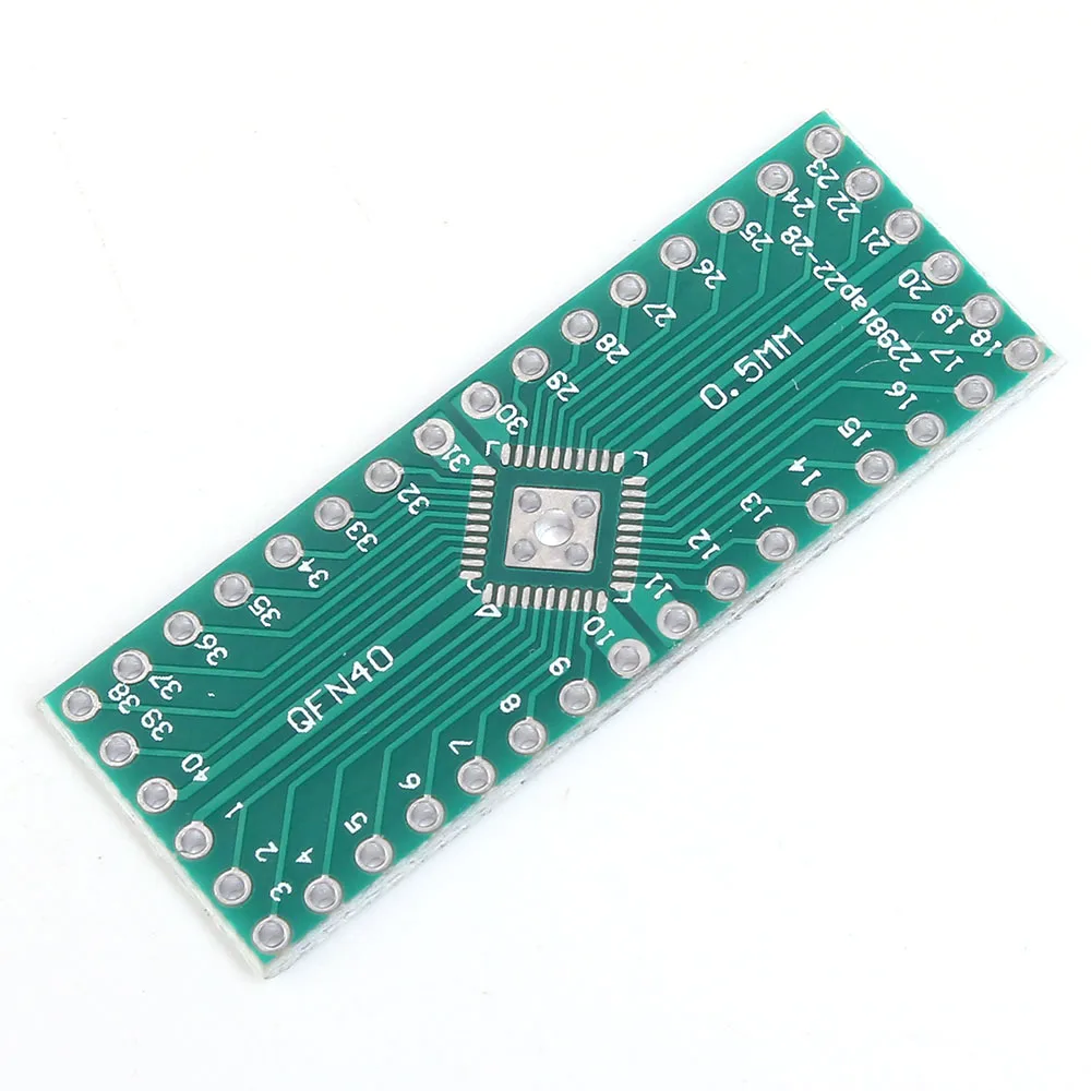10 шт./лот SMD адаптер для DIP PCB плата конвертер Модуль QFN32 QFN40 в DIP32 DIP40 Pinboard 0 5 мм до 2 54