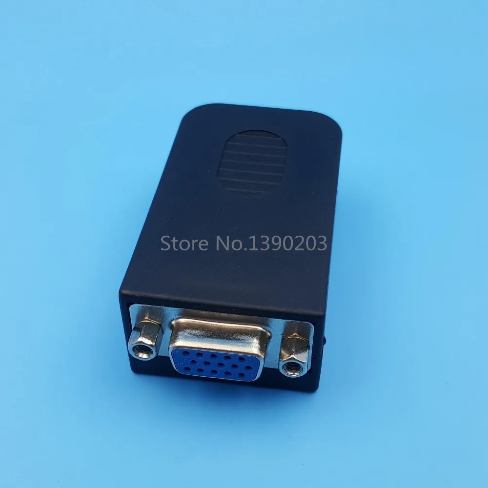 DB15 VGA гнездовой 3-рядный 15-контактный разъем пробойные клеммы типа сделай сам |