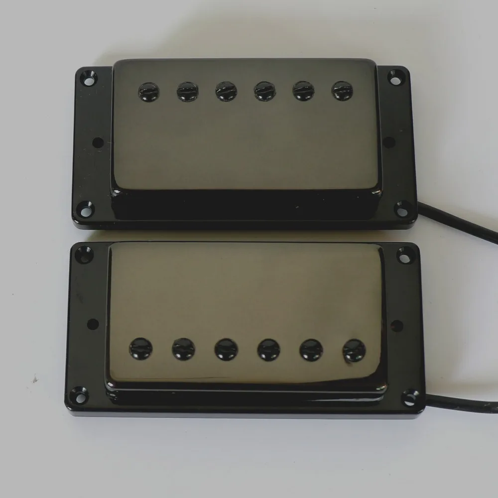Donlis 1 Набор Alnico 5/2 бар хромовый цвет lp электрогитара пикапы humbucker с кольцами