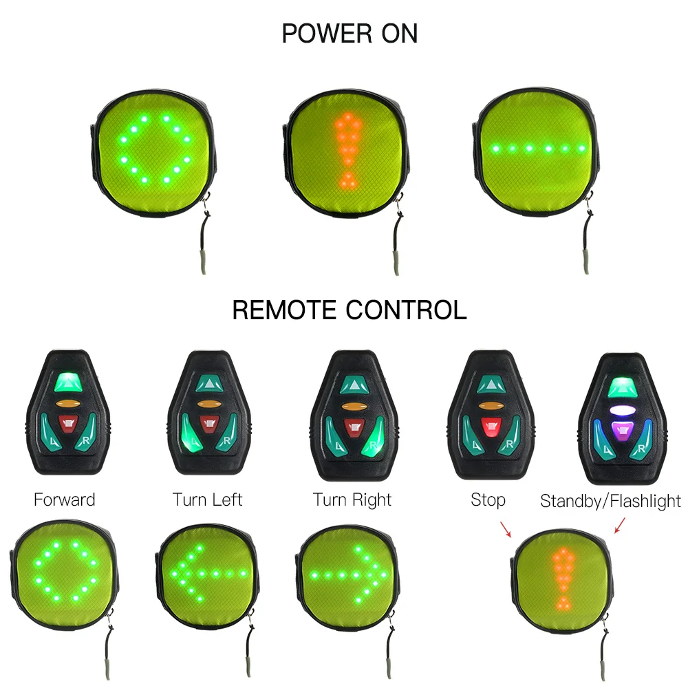 

Lixada Outdoor Cycling Bag Safety Bike Seat Lightweight USB Rechargeable Reflective Bicycle Saddle Bag with LED Signal Light
