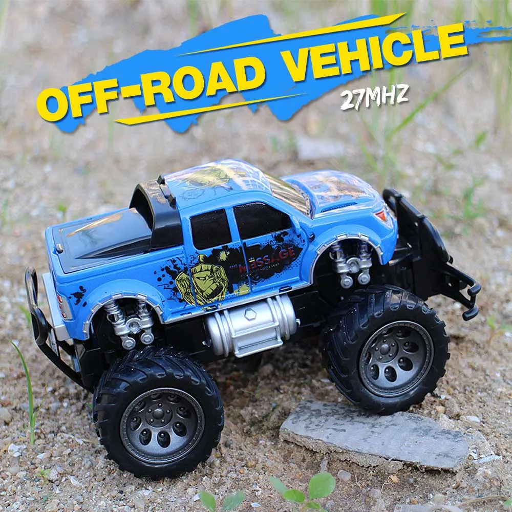 7 мГц большие колеса RC дистанционного управления автомобилем игрушка