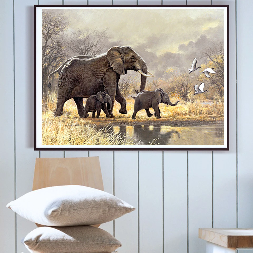 5D алмазная вышивка сделай сам мозаика украшение для дома семейная живопись с