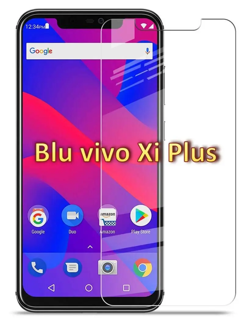 Для Blu vivo Xi Plus закаленное стекло + Защитная пленка для экрана устойчивое к