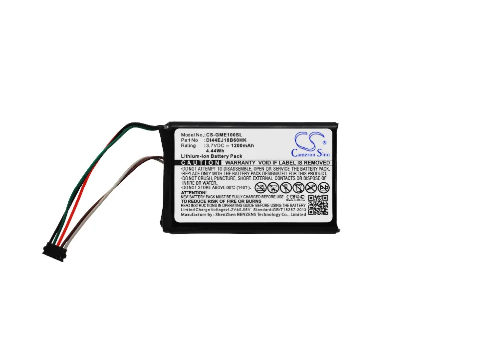 GPS навигатор DI44EJ18B60HK для GARMIN 010 01161 00 Edge 1000|navigation battery|battery for garminbattery gps navigation |