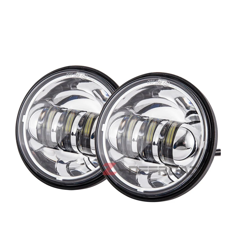 Для уличного Glide мотоциклов освещение 7 &quotLED H4 Фара + 4 5 дюйма противотуманная фара