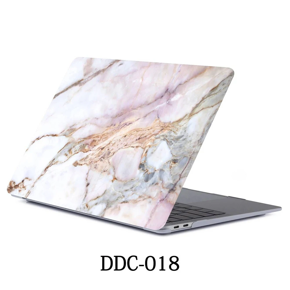 Мраморный чехол для ноутбука APPle MacBook Pro Air retina 11, 12, 13, 15 Mac Book 15,4, 13,3 дюймов, чехол с сенсорной панелью+ чехол для клавиатуры