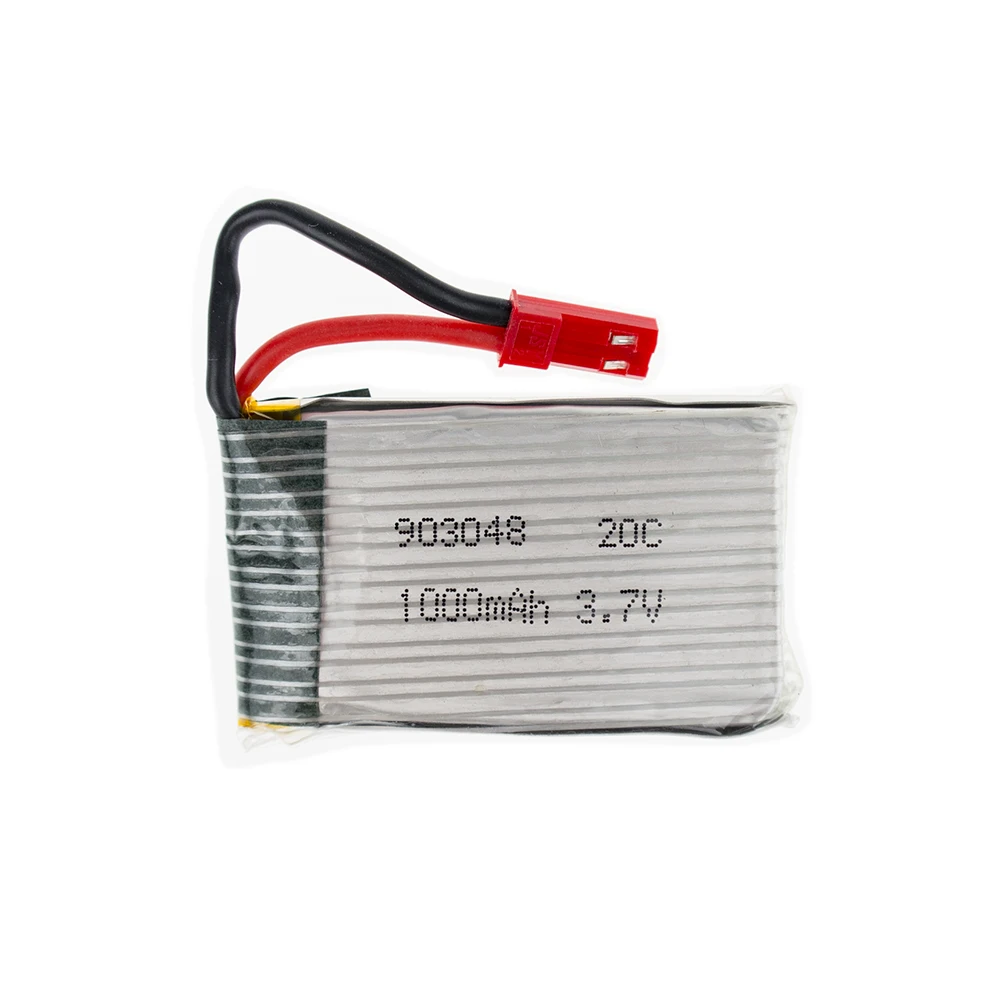 1pc 3.7V 1000mAh Drone Li-polymer Battery 903048 For RC JJRC H11C H11D HQ898 Quadcopter Aircraft TOY | Игрушки и хобби