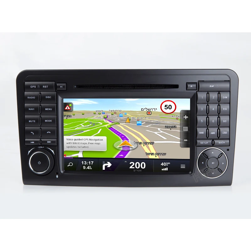 Автомобильный DVD плеер PX5 DSP Android 10 4G 8 CORE Carplay для Mercedes Benz GL ML CLASS W164 ML350 ML500 X164 GL320 GPS