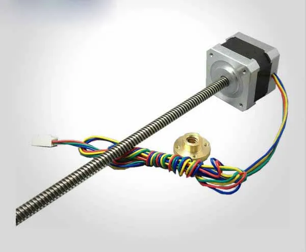 Name17 1A 12V непленочный линейный 42 мм шаговый двигатель винтовой стержень для 3D