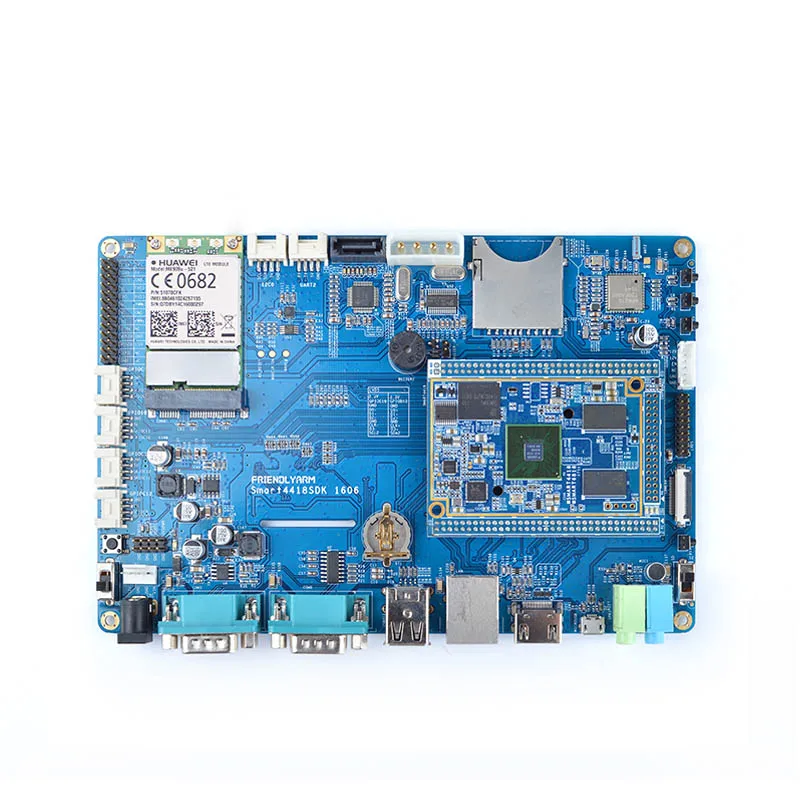 Smart4418 CPU Board S5P4418 Cortex-A9 1GB RAM + 8GB eMMC Integrated Gbps Ethernet Audio Jack | Компьютеры и офис