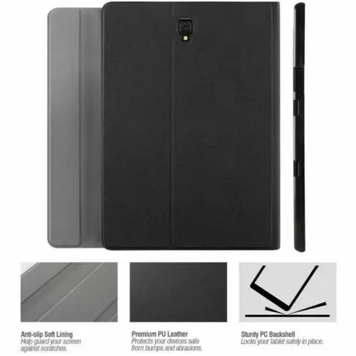 Кожаный чехол-книжка для планшета Samsung Galaxy Tab S4 T830 10 5 2018 | Компьютеры и офис