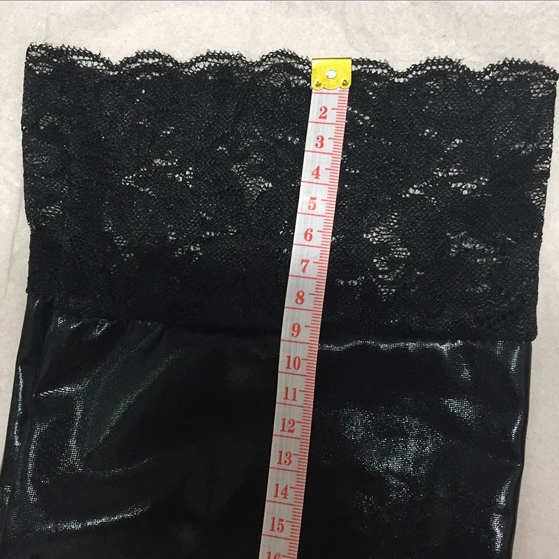 Новинка лидер продаж оптовая продажа цветные кожаные кружевные чулки пикантные