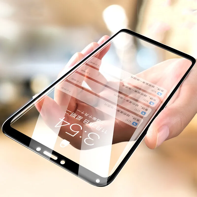 Защитный Стекло на для Xiaomi Redmi 6 6A Pro S2 закаленное Экран протектор 2.5D изогнутый