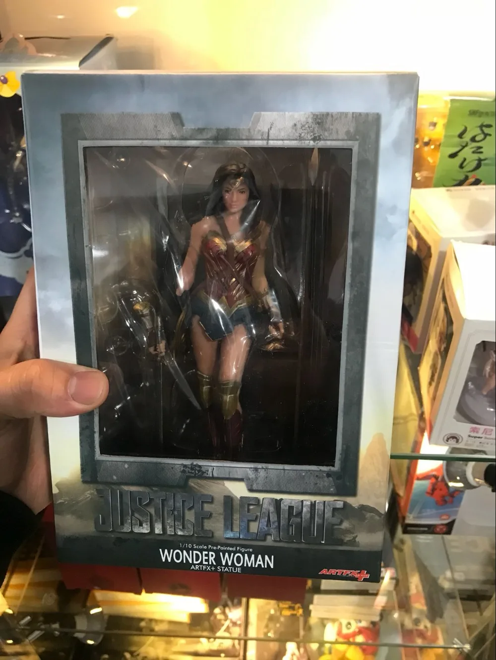 19 см DC Лига Справедливости ARTFX + чудо женщина Статуя Коллекционная модель экшн