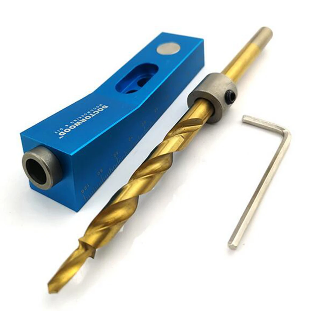 Mini Pocket Hole Jig 5.1x1x0.6 inch Aluminum Alloy Material | Инструменты