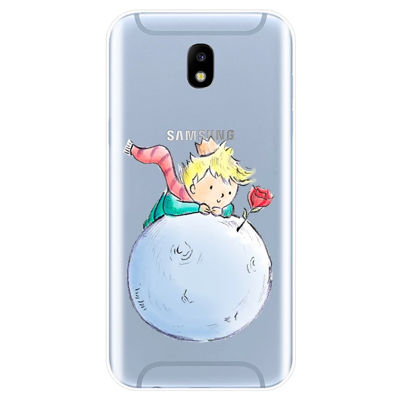 Cartoon The Little Prince earth space Phone Case For Samsung Galaxy J5 J7 2016 J3 2017 J7PLUS J7MAX J4 J6 J8 2018 | Мобильные