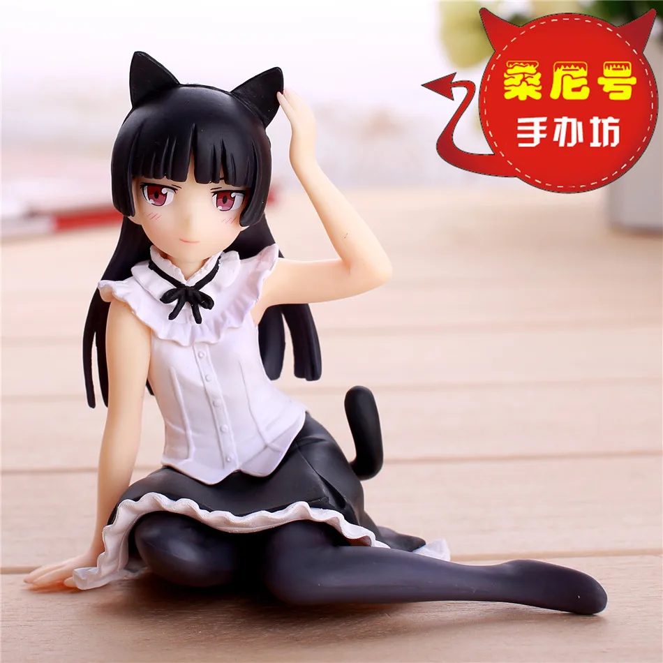 Популярная экшн фигурка Gokou Ruri из аниме Oreimo Kuroneko Ore No Imouto милый сексуальный Sit Dream