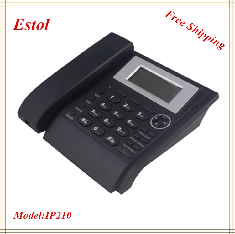 Бесплатная Доставка Elastix совместимы Звездочка SIP Ip-телефон 2 и 1 IAX2 Аккаунт VoIP