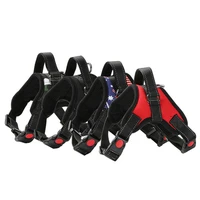 new nylon dog harnesses comfortable breathable firm and durable pet harnesses for medium sized and big dog pet collar