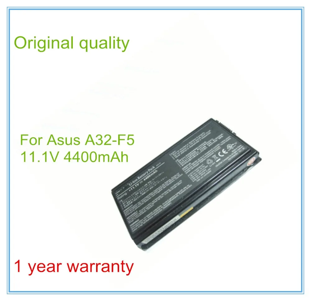 Аккумулятор 4400 мА · ч для ноутбука F5, F5N, F5SL, F5R, F5V, F5Z, F5SR, X50, X50M, X50N, X50R, X50SL A32-F5, 6 элементов