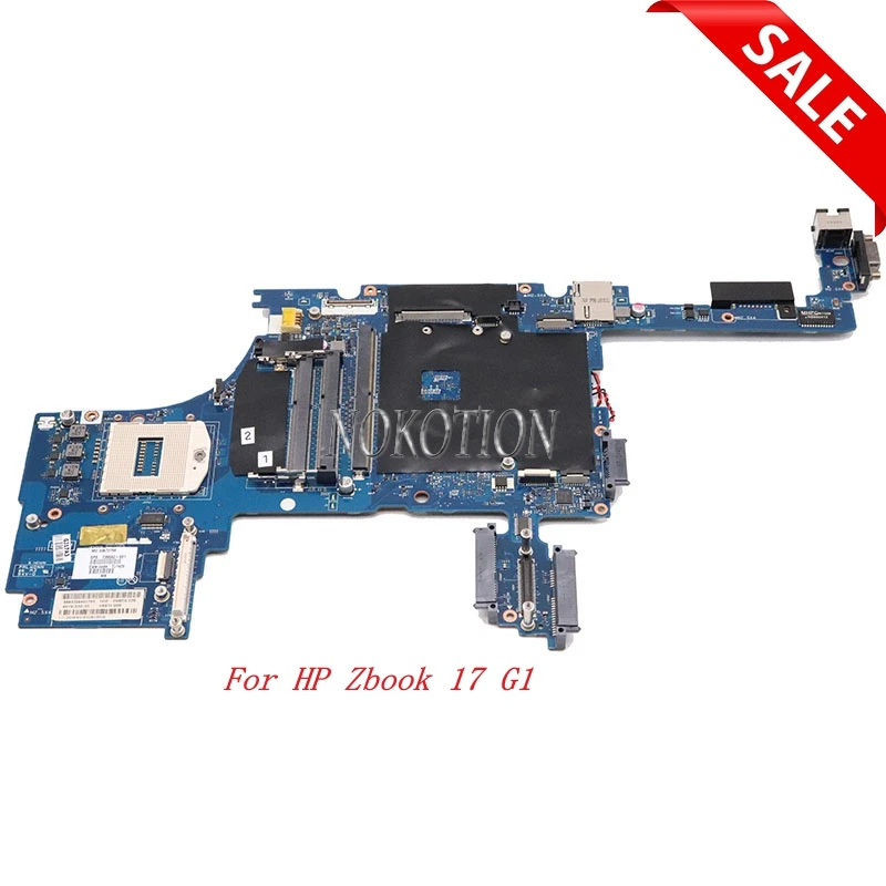 

Nokotion VBK10 LA-9371P Main board For HP Zbook 17 G1 735592-601 735592-001 Laptop motherboard Full Tested