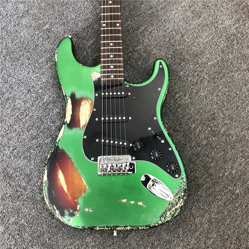 Копия старого электрического гитарного станка Kaiyun factory custom handmade 100% ручная работа.