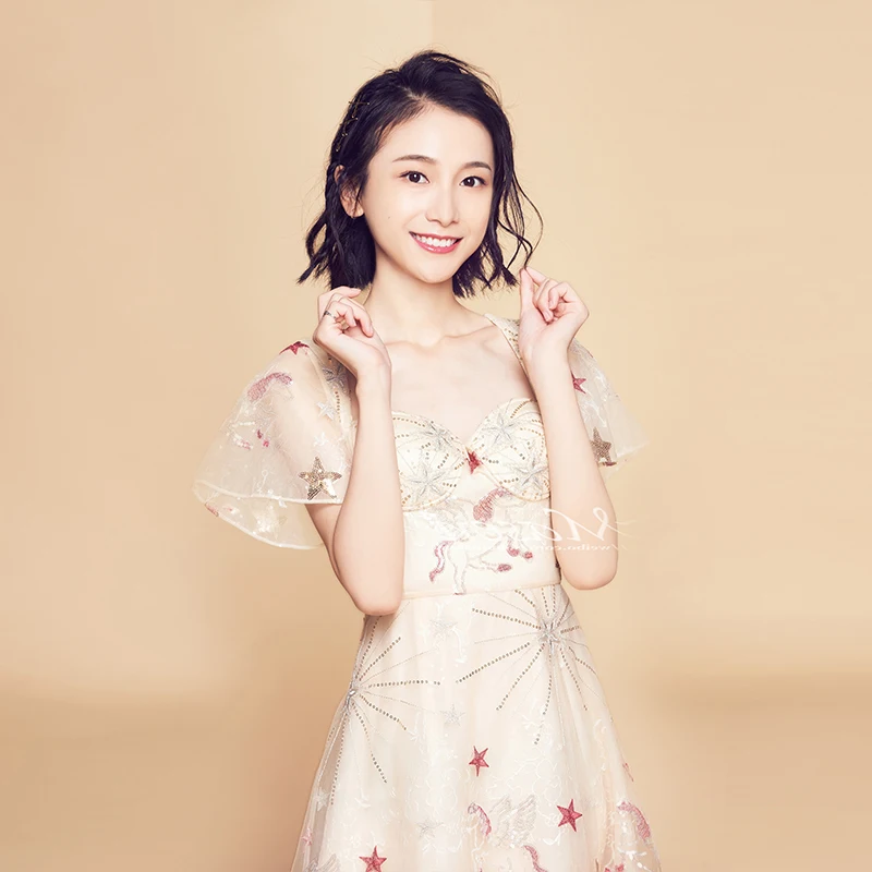 2019 новый стиль звезда и Луна расшитое блестками Сетчатое длинное платье женское