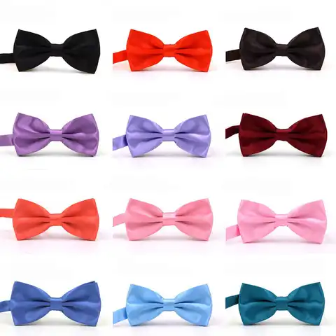 Роскошный шелковый галстук-бабочка для мужчин и женщин, Свадебный галстук-бабочка, тонкий галстук-бабочка, платок, воротник, мужские аксесс...
