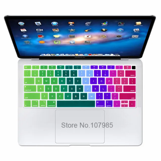 Для Apple MacBook Air 13 дюймов 2018 A1932 с сенсорной панелью Touch ID постепенный Цветной